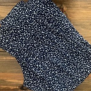 Kim Rogers 1X navy/ivory pants